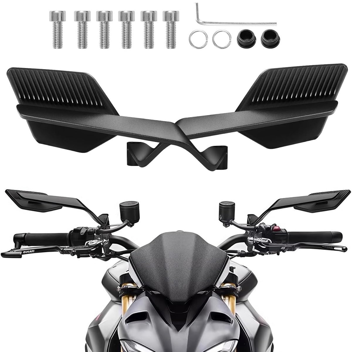 Premium Imported Wing Rear View Mirror