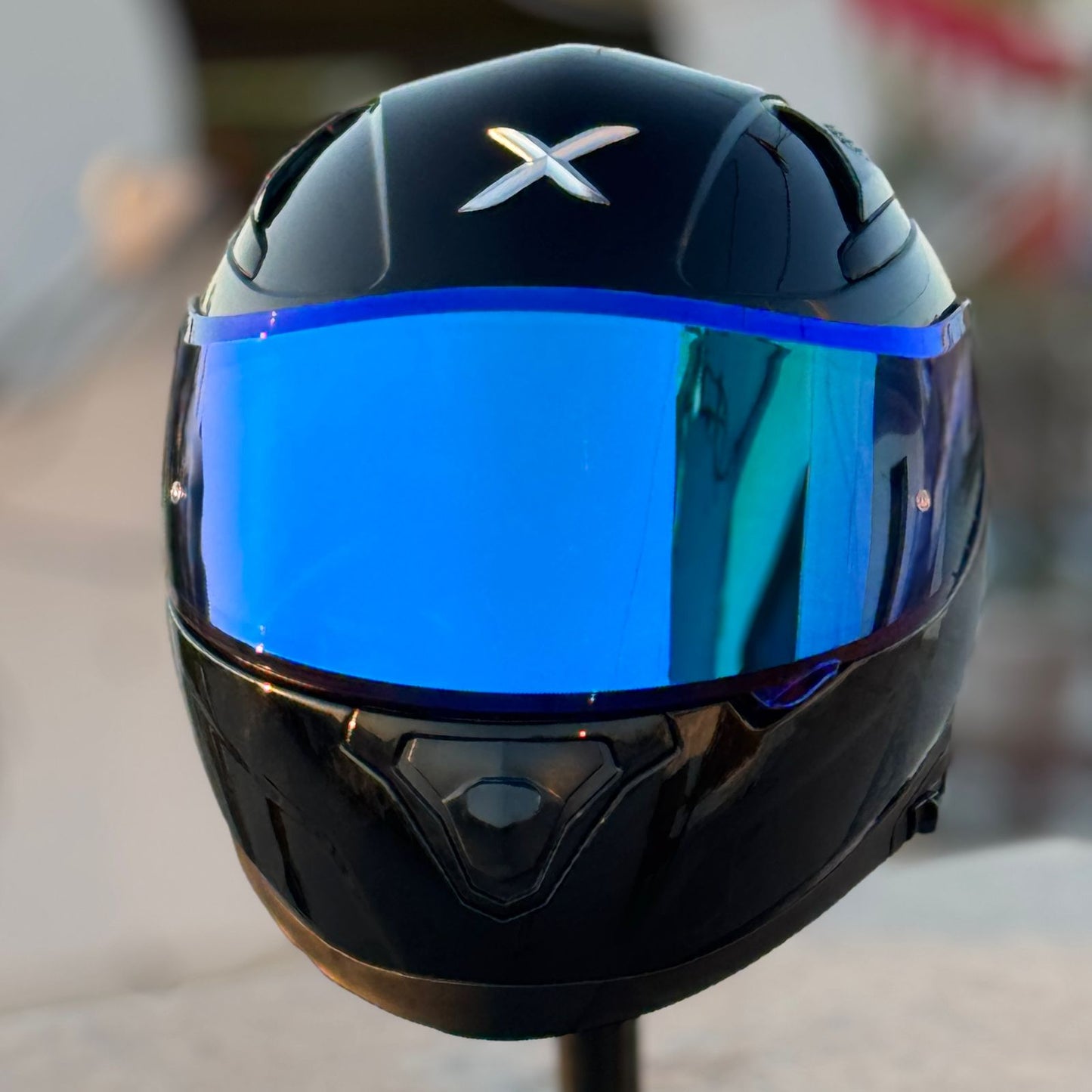 AFTERMARKET APEX NIGHT VISION – REVO DEEP BLUE VISOR (PINLOCK 70 READY)