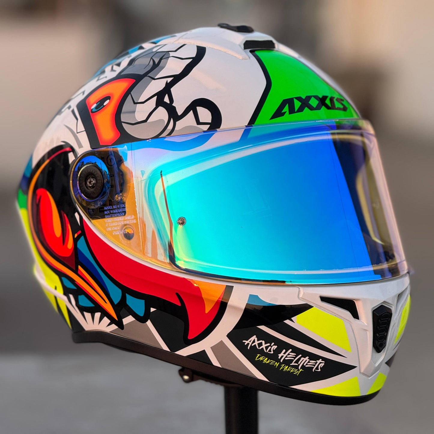 AFTERMARKET NIGHT VISION VISORS COMPATIBLE WITH AXXIS DRAKEN S V18C (PIN LOCK READY)