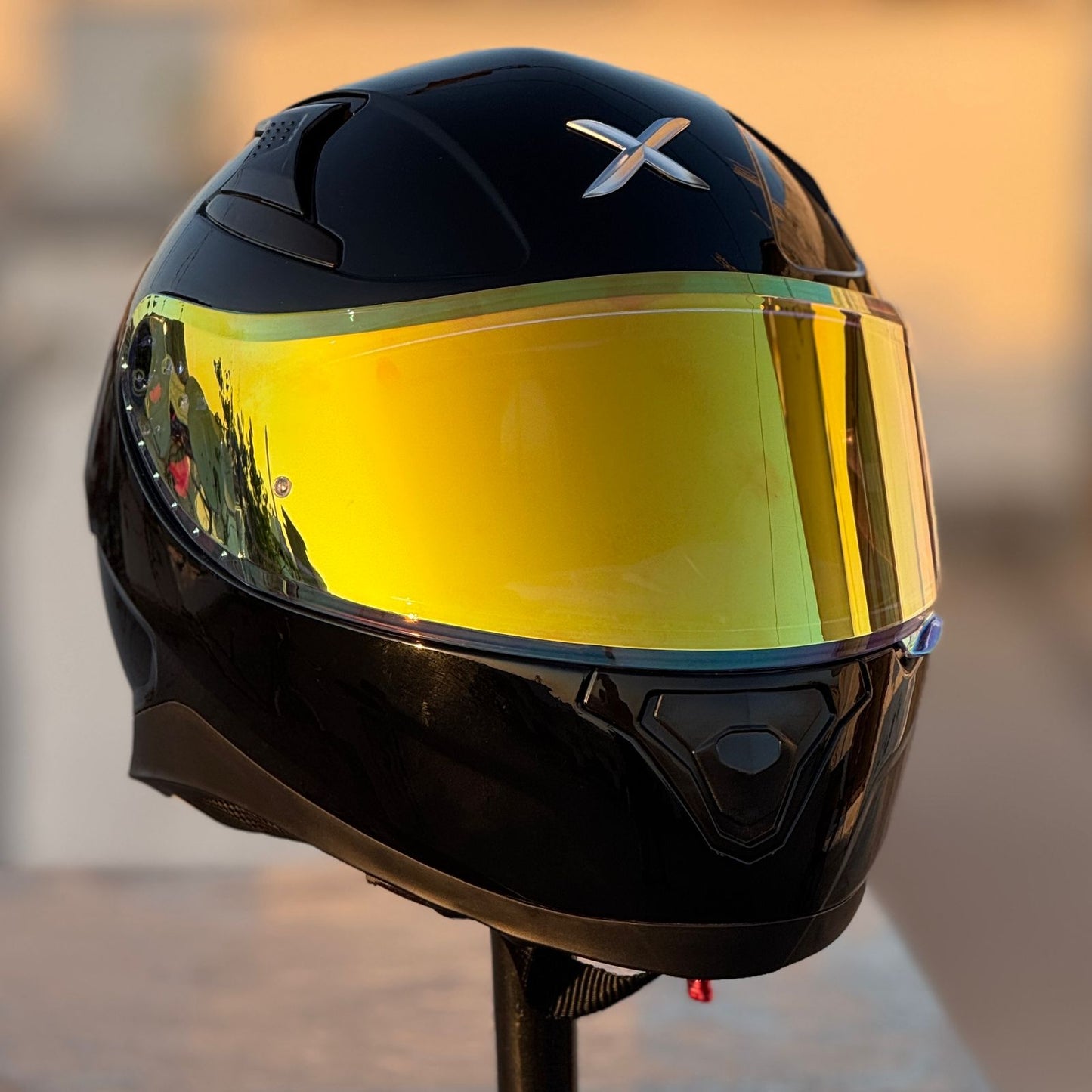 AFTERMARKET APEX NIGHT VISION – REVO CLEAR GOLD VISOR (PINLOCK 70 READY)