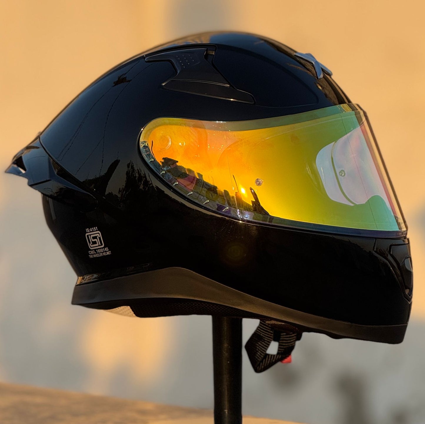 AFTERMARKET APEX NIGHT VISION – REVO CLEAR GOLD VISOR (PINLOCK 70 READY)