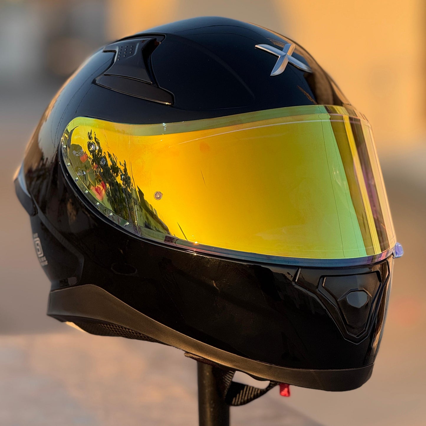 AFTERMARKET APEX NIGHT VISION – REVO CLEAR GOLD VISOR (PINLOCK 70 READY)