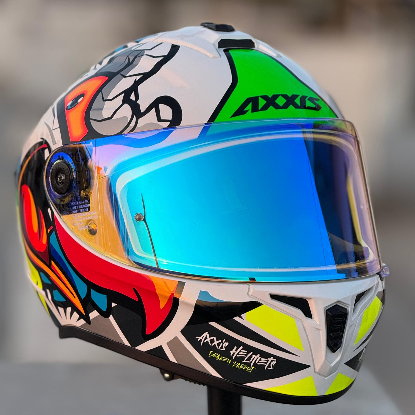 AFTERMARKET NIGHT VISION VISORS COMPATIBLE WITH AXXIS DRAKEN S (PIN LOCK READY)