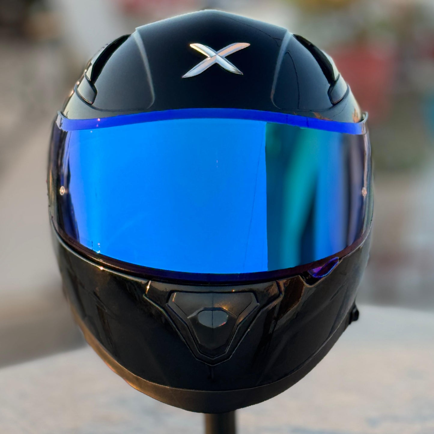 AFTERMARKET APEX NIGHT VISION – REVO DEEP BLUE VISOR (PINLOCK 70 READY)