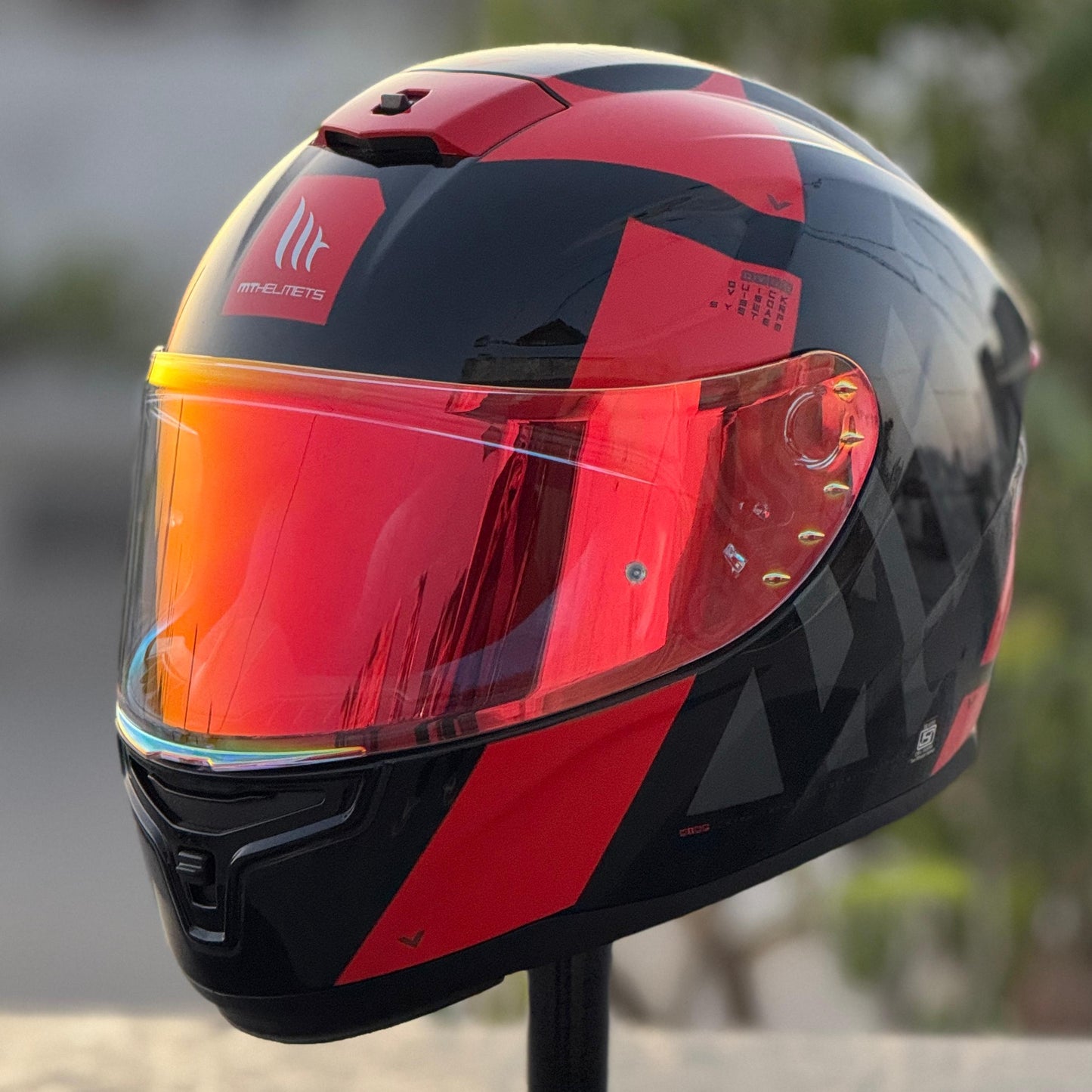 AFTER MARKET NIGHT VISION VISOR COMPATIBLE WITH MT V14 HUMMER, TARGO, BLADE2, REVENGE2 & RAPIDE HELMETS.
