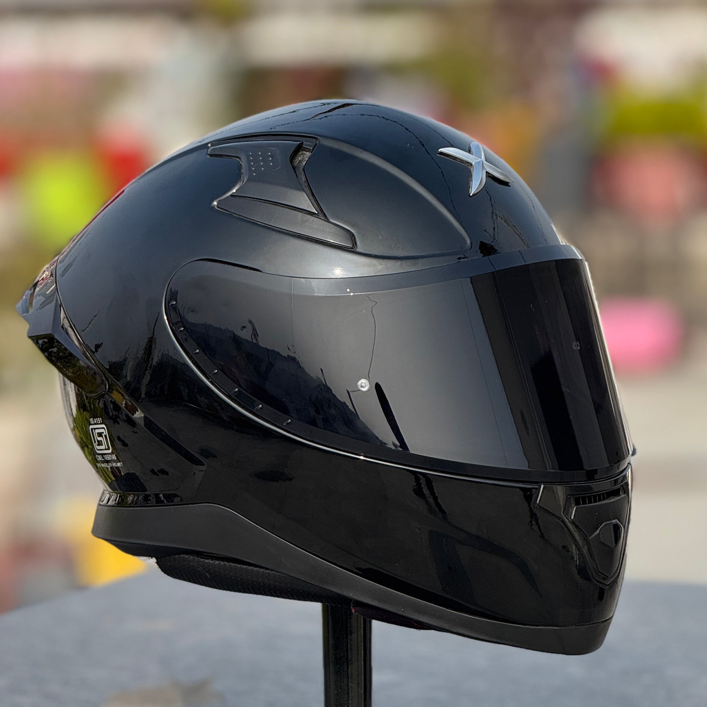 AFTERMARKET APEX DARK SMOKE VISOR (PINLOCK 30 READY)