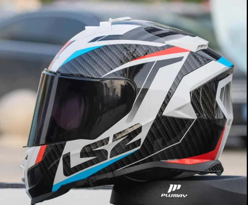 AFTER MARKET DARK SMOKE VISOR COMPATIBLE WITH LS2 FF800/FF320/FF353 MODEL STREAM, STORM 2, RAPID)