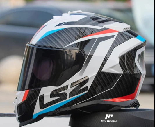 AFTER MARKET DARK SMOKE VISOR COMPATIBLE WITH LS2 FF800/FF320/FF353 HELMETS. ( MODEL STREAM, STORM 2, RAPID)