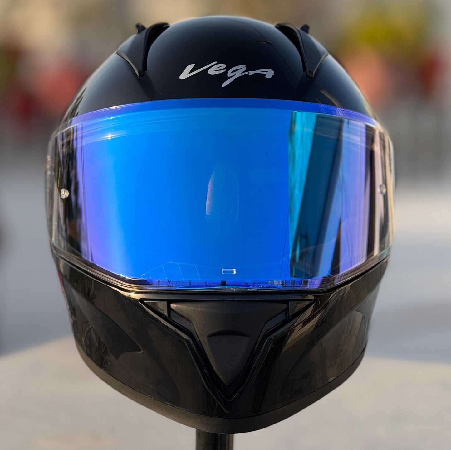 AFTERMARKET VEGA BOLT NIGHT VISION VISOR – REVO CLEAR BLUE (PINLOCK READY)
