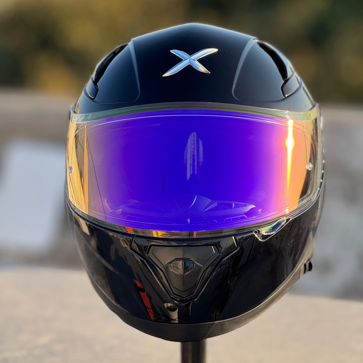 AFTERMARKET APEX NIGHT VISION – REVO CLEAR PURPLE VISOR (PINLOCK 70 READY)