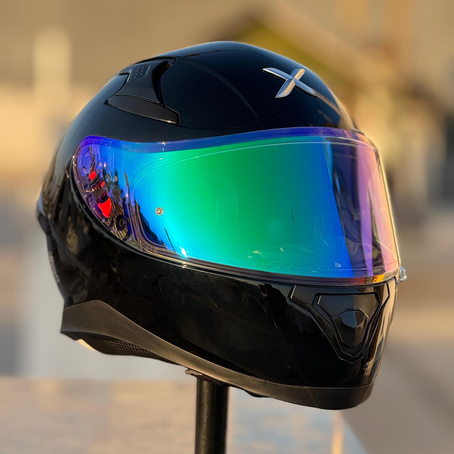 AFTERMARKET APEX NIGHT VISION – REVO CLEAR GREEN VISOR (PINLOCK 70 READY)