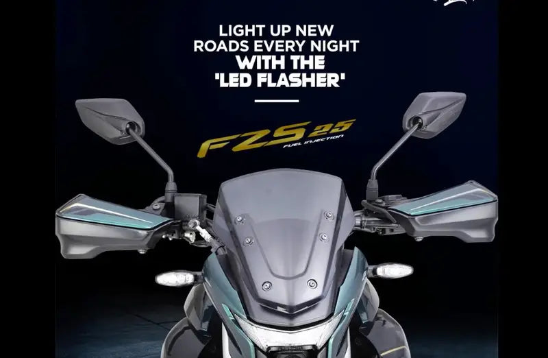 Premium Quality Yamaha MT-15/R-15/FZS-25/RAY ZR-125 Indicator with Flasher (SET OF 2)