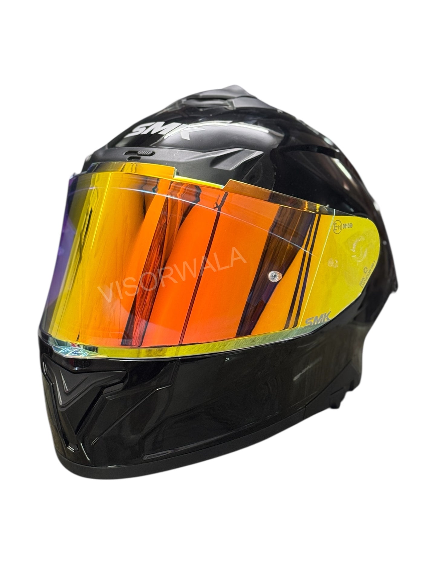 NIGHT VISION VISORS  FOR SMK TYPHOON HELMETS REVO RED (PIN LOCK 30 READY)