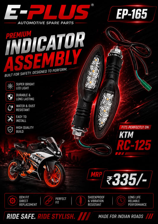 E-PLUS Indicator Assembly for KTM RC 125/200/250/390 ( 1 SET)