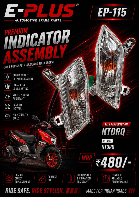 E-PLUS Indicator Assembly for TVS Ntorq
