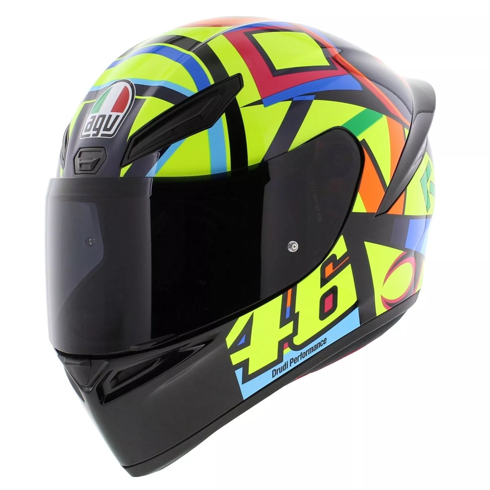 DARK SMOKE VISOR COMPATIBLE WITH AGV K1S/K3 SV/K5 HELMETS (FITS ONLY L – VISORWALA